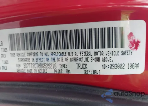 2011 Ram Ram 2500 Slt из США, поврежденный, VIN 3D7TT2CT0BG529216